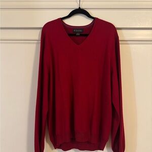90s Brooks Brothers Red Wool Sweater
